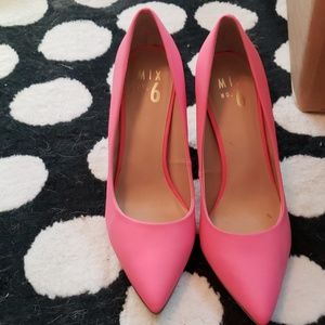 Pink heels